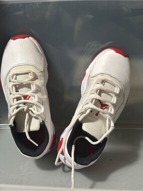 Air Jordan Nike Sneakers 6Y WHITE/BLACK-VARSITY RED